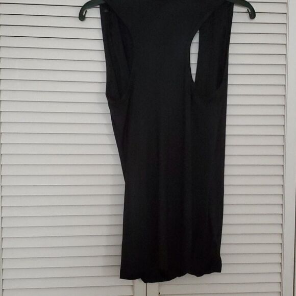 BANANA REPUBLIC black open front tank - Picture 1 of 5